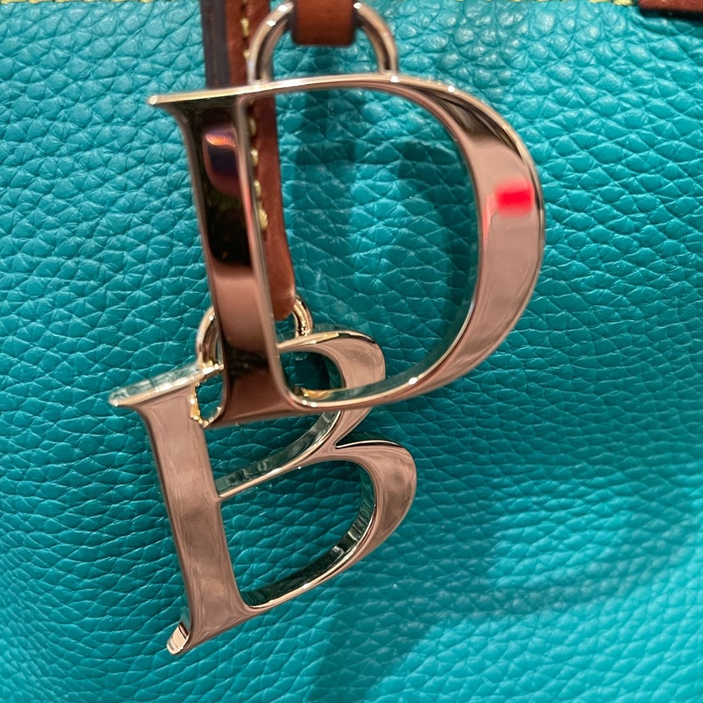 AUTHENTIC Dooney & Bourke Tote Bag- Spearmint colored- SOLD OUT ONLINE! - Picture 4 of 8